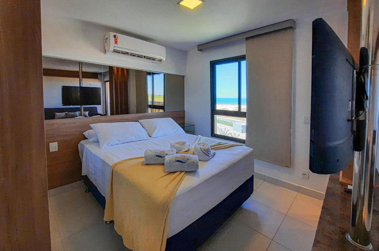 Vg Sun Cumbuco Studio Superior Vista Mar, Nascente, 4 Pessoas, Cozinha Completa, Ar Condicionado, Enxoval, Wi-Fi, Condominio Pe Na Areia Com Jacuzzi, Piscina, Academia E Sauna Εξωτερικό φωτογραφία